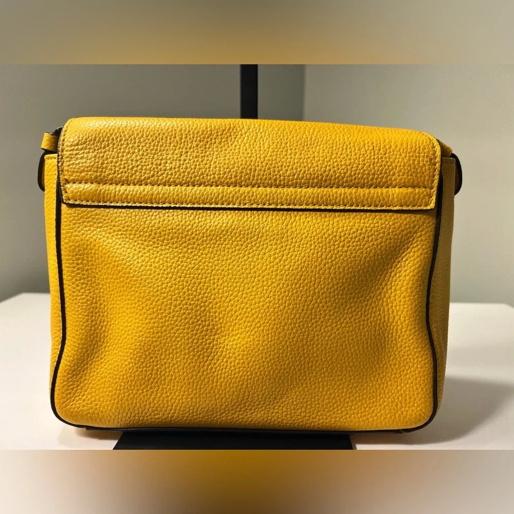 Kate Spade Mustard Yellow Leather Crossbody Bag